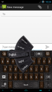 Leather Keyboard screenshot 1