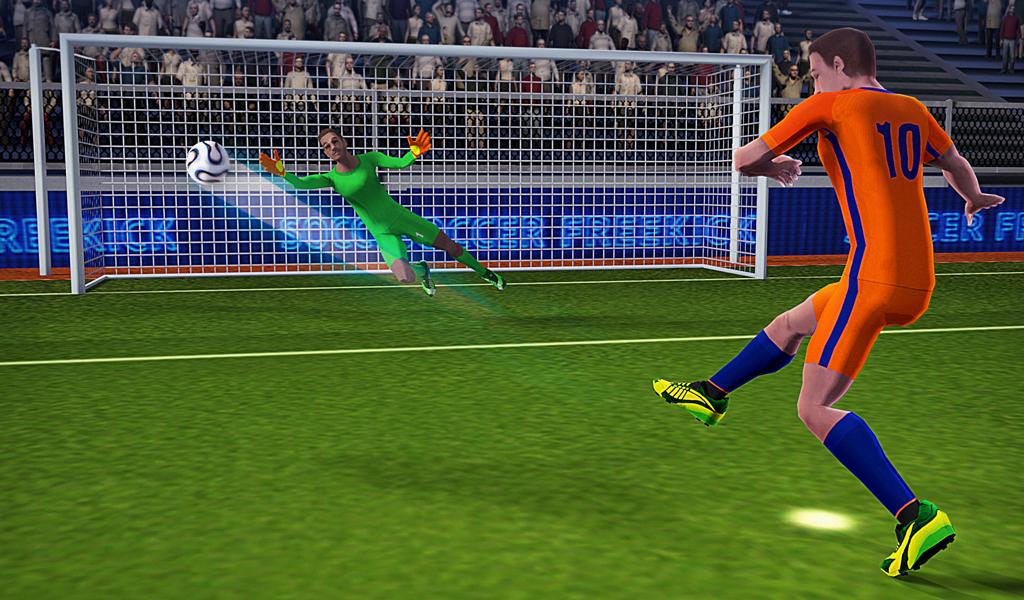 Dream Football Soccer League World Champions- Crazy Goal Keeper Final Penalty  Kick Online Football Fun Games::Appstore for Android