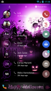 Theme Dialer Halloween Pink screenshot 3