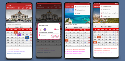 Mexico Calendario 2025