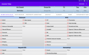 Anestezi Takip screenshot 9