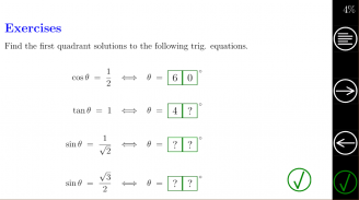 Trig Tutorial 2: Solving Eqns screenshot 4