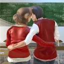 High School Girl Life- School Simulator Games Icon