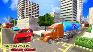 Water Tank Driving Truck Games screenshot 3