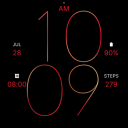 Red Line Watch Face