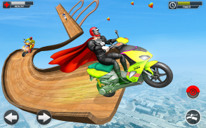 Superhero Bike Scooter Stunts screenshot 6