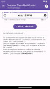 Container Check Digit Creator screenshot 0
