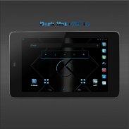 Free Dark Holo Theme CM13 screenshot 12