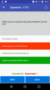 US Citizenship Practice Test screenshot 0
