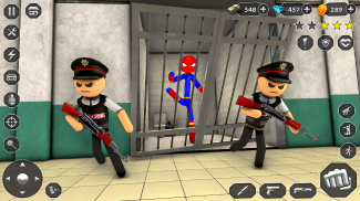 Stick Rope Hero Superhero Game screenshot 4
