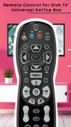 Remote Control for Dish TV Universal SetTop Box screenshot 1