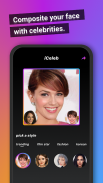 iCeleb - AI Face Styler Beauty Celebrity Hairstyle screenshot 2