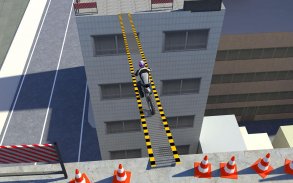 Bike Racing On Roof screenshot 1