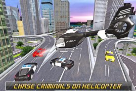 Aşırı polis helikopteri sim screenshot 4
