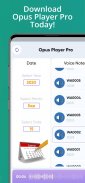 Opus Player Pro - WhatsApp Audio Files Manager screenshot 3