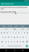 Word Counter Tools screenshot 1