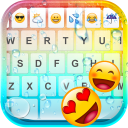 Warna Hujan Papan Ketik Emoji