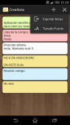 CreaNota: Notas, Alarmas, Texto a voz, Colores screenshot 2