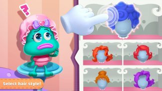 Little Monster's Makeup Game screenshot 2