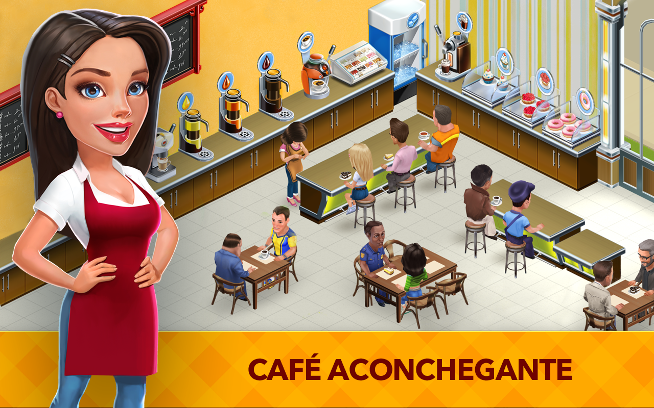 Baixe Minha Cafeteria - Jogo de Restaurante no PC com MEmu