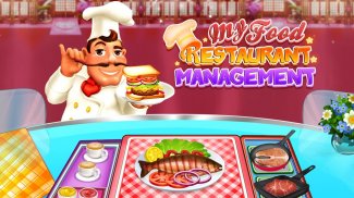 My food restaurant management: Cooking story game screenshot 0