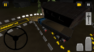 Sand Transport Truck 3D: Night screenshot 3