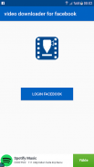 video downloader for facebook screenshot 0
