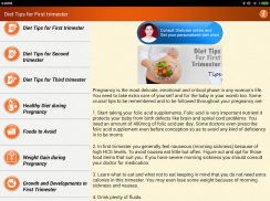 Pregnancy Tips Diet Nutrition screenshot 12