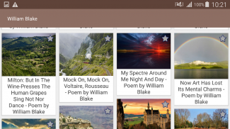 William Blake Poems screenshot 1