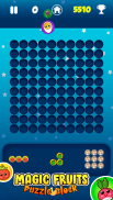 Magic Fruits puzzle - Block Puzzle Game screenshot 1