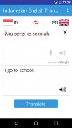 Indonesian English Translator screenshot 0