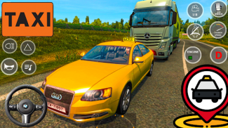 City Taxi Driving Simulator screenshot 2