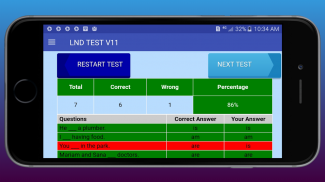 LND Version 11 - with MEA Questions screenshot 3