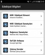 Edebiyat Bilgileri screenshot 5