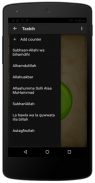 Tasbih & Dhikr counter screenshot 1