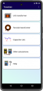 TransCalc: расчет трансформ-ра screenshot 3