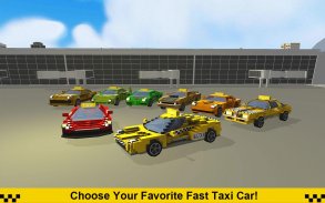 Crazy Taxi Driver: American Blocky Cab screenshot 4