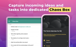 Chaos Control: GTD Organizer & Task List Manager screenshot 3