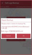 Rapid Backup & Restore - SMS, Apps,Contacts,calls. screenshot 2