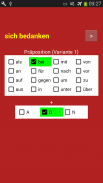 German Verbs Past Prepositions screenshot 2
