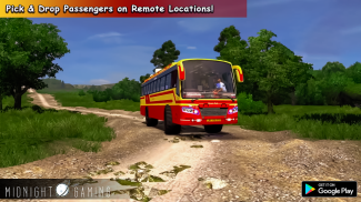 Offroad Coach Simulator : Offroad Bus Games 2021 screenshot 5