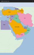Middle East Map Puzzle screenshot 1