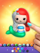 Squishy Magic: 3D Art Coloring & DIY Toys Maker screenshot 10