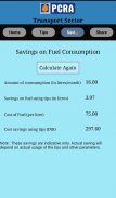 PCRA2 - Fuel Saving Tips screenshot 4