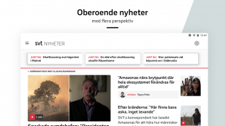 SVT Nyheter screenshot 1