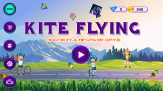 Kite Flying Game (pipa combate) screenshot 0