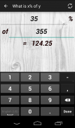 Calculation of percentages screenshot 4