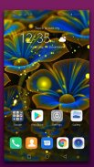 Neon Flowers Live Wallpaper screenshot 1