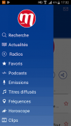 M Radio chansons francaises screenshot 0