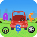Learn ABC Car Coloring Games - Cars Jigsaw Puzzle Icon